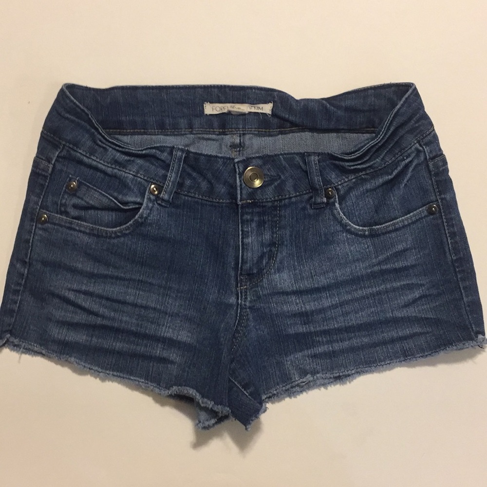 Forever 21 Women’s Cutoff Denim Shorts